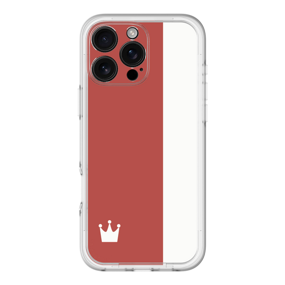 スリムプロテクションプレミアムケース［ CASEPLAY Bi-Colors Red & White - ケースプレイ・バイカラー レッド＆ホワイト ］