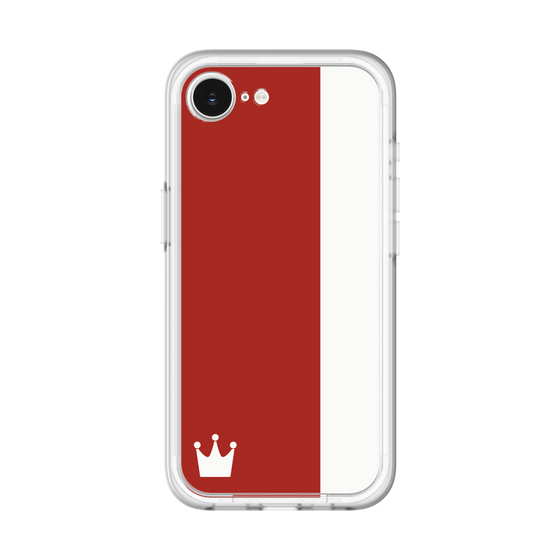 スリムプロテクションプレミアムケース［ CASEPLAY Bi-Colors Red & White - ケースプレイ・バイカラー レッド＆ホワイト ］