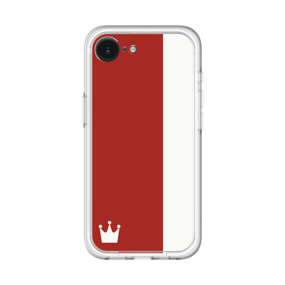 スリムプロテクションプレミアムケース［ CASEPLAY Bi-Colors Red & White - ケースプレイ・バイカラー レッド＆ホワイト ］