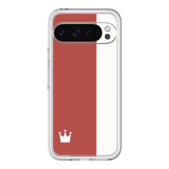 スリムプロテクションプレミアムケース［ CASEPLAY Bi-Colors Red & White - ケースプレイ・バイカラー レッド＆ホワイト ］