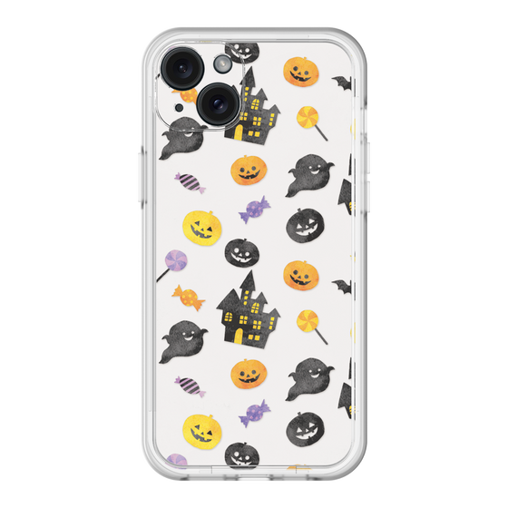 スリムプロテクションプレミアムケース［ Halloween Party - White ］