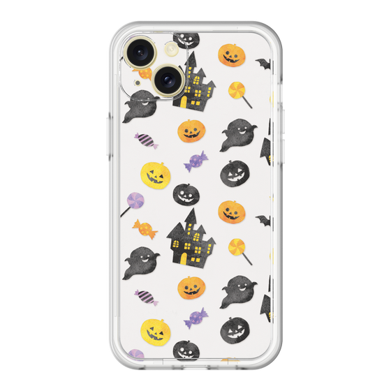 スリムプロテクションプレミアムケース［ Halloween Party - White ］