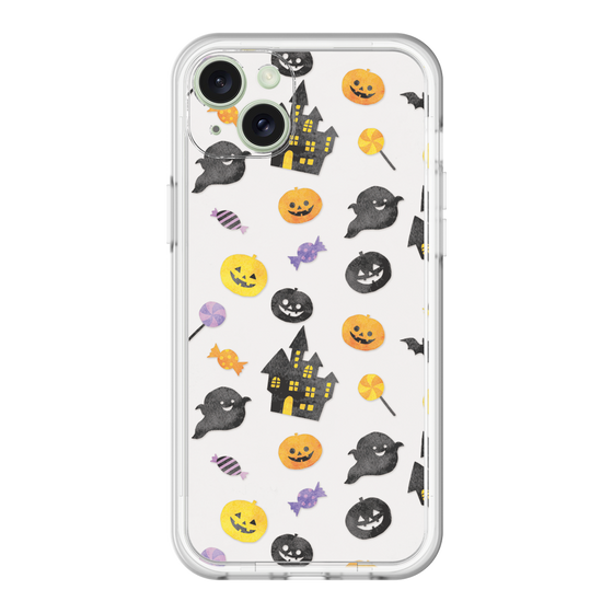 スリムプロテクションプレミアムケース［ Halloween Party - White ］