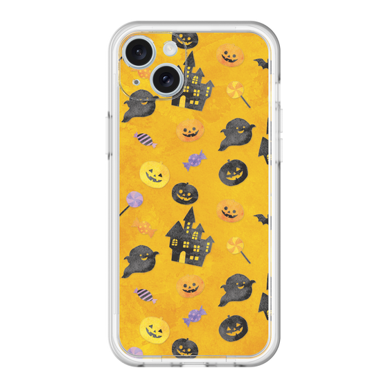スリムプロテクションプレミアムケース［ Halloween Party - Orange ］