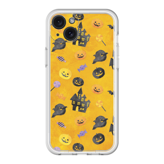 スリムプロテクションプレミアムケース［ Halloween Party - Orange ］