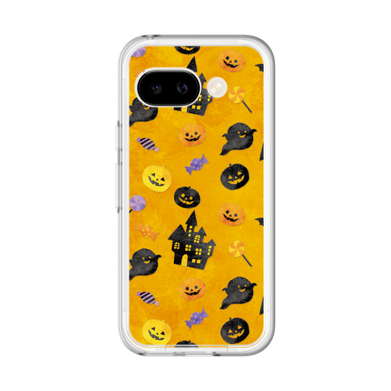 スリムプロテクションプレミアムケース［ Halloween Party - Orange ］