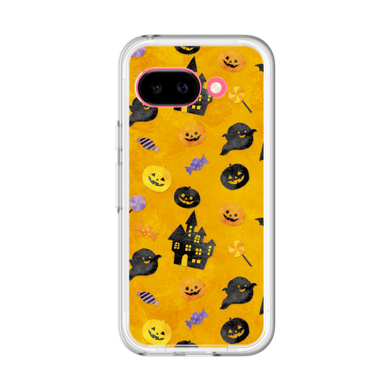 スリムプロテクションプレミアムケース［ Halloween Party - Orange ］