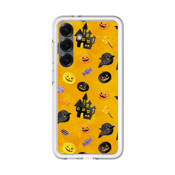 スリムプロテクションプレミアムケース［ Halloween Party - Orange ］
