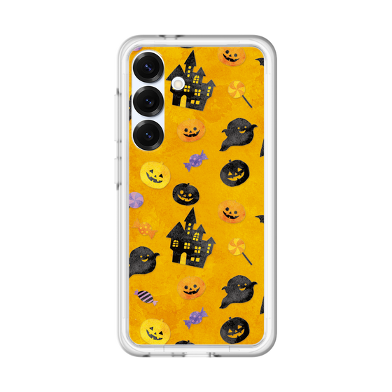 スリムプロテクションプレミアムケース［ Halloween Party - Orange ］