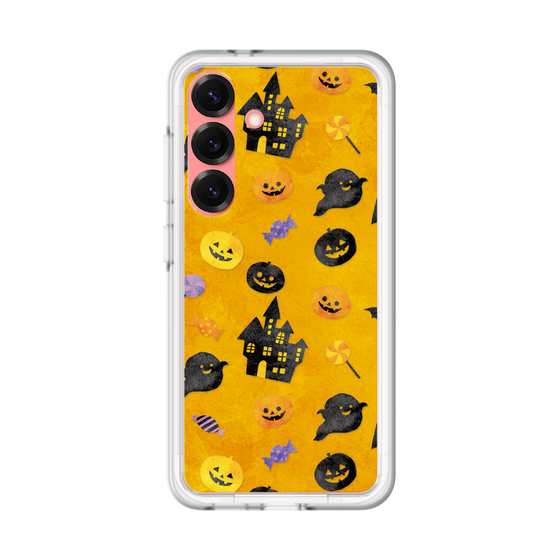 スリムプロテクションプレミアムケース［ Halloween Party - Orange ］