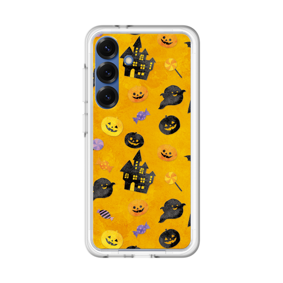 スリムプロテクションプレミアムケース［ Halloween Party - Orange ］