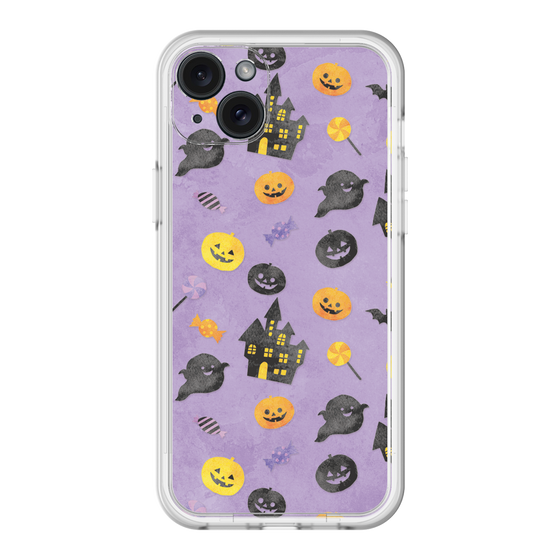 スリムプロテクションプレミアムケース［ Halloween Party - Purple ］