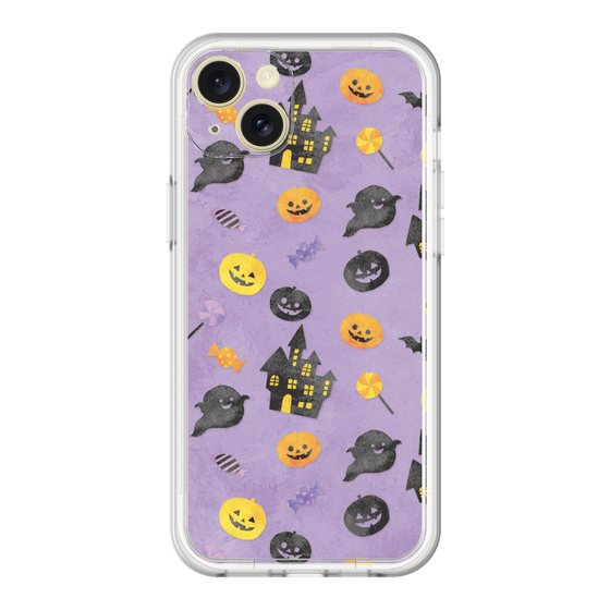 スリムプロテクションプレミアムケース［ Halloween Party - Purple ］