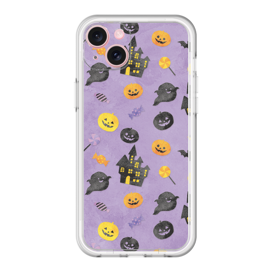 スリムプロテクションプレミアムケース［ Halloween Party - Purple ］