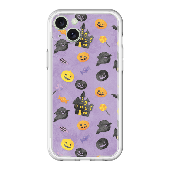 スリムプロテクションプレミアムケース［ Halloween Party - Purple ］