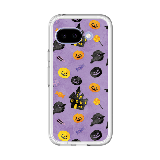 スリムプロテクションプレミアムケース［ Halloween Party - Purple ］