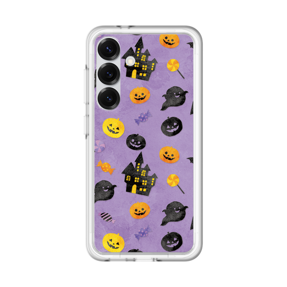 スリムプロテクションプレミアムケース［ Halloween Party - Purple ］