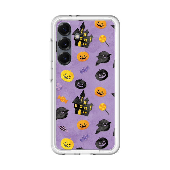 スリムプロテクションプレミアムケース［ Halloween Party - Purple ］