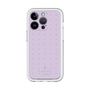 スリムプロテクションプレミアムケース［ LANVIN en Bleu Tiny dots Purple - ランバン ドット パープル ］