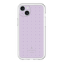 スリムプロテクションプレミアムケース［ LANVIN en Bleu Tiny dots Purple - ランバン ドット パープル ］
