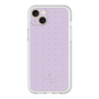 スリムプロテクションプレミアムケース［ LANVIN en Bleu Tiny dots Purple - ランバン ドット パープル ］