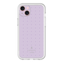 スリムプロテクションプレミアムケース［ LANVIN en Bleu Tiny dots Purple - ランバン ドット パープル ］