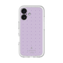 スリムプロテクションプレミアムケース［ LANVIN en Bleu Tiny dots Purple - ランバン ドット パープル ］