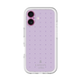 スリムプロテクションプレミアムケース［ LANVIN en Bleu Tiny dots Purple - ランバン ドット パープル ］
