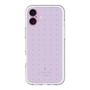 スリムプロテクションプレミアムケース［ LANVIN en Bleu Tiny dots Purple - ランバン ドット パープル ］