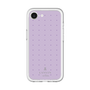 スリムプロテクションプレミアムケース［ LANVIN en Bleu Tiny dots Purple - ランバン ドット パープル ］