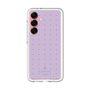 スリムプロテクションプレミアムケース［ LANVIN en Bleu Tiny dots Purple - ランバン ドット パープル ］