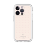 スリムプロテクションプレミアムケース［ LANVIN en Bleu Tiny dots Pink - ランバン ドット ピンク ］