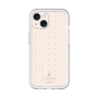 スリムプロテクションプレミアムケース［ LANVIN en Bleu Tiny dots Pink - ランバン ドット ピンク ］