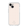 スリムプロテクションプレミアムケース［ LANVIN en Bleu Tiny dots Pink - ランバン ドット ピンク ］