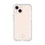 スリムプロテクションプレミアムケース［ LANVIN en Bleu Tiny dots Pink - ランバン ドット ピンク ］