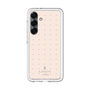 スリムプロテクションプレミアムケース［ LANVIN en Bleu Tiny dots Pink - ランバン ドット ピンク ］