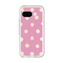 スリムプロテクションプレミアムケース［ 水彩ドット・レトロカラー - Pink ］