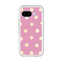 スリムプロテクションプレミアムケース［ 水彩ドット・レトロカラー - Pink ］