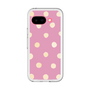 スリムプロテクションプレミアムケース［ 水彩ドット・レトロカラー - Pink ］