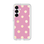 スリムプロテクションプレミアムケース［ 水彩ドット・レトロカラー - Pink ］