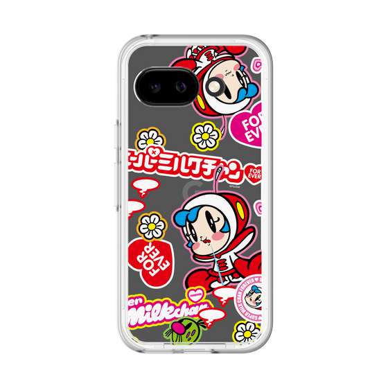 スリムプロテクションプレミアムケース［ スーパーミルクチャンFOREVER♥ - ロゴ＆キャラ ］