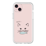 スリムプロテクションプレミアムケース［ 食いしん坊なねこ - Pink ］