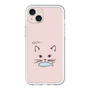 スリムプロテクションプレミアムケース［ 食いしん坊なねこ - Pink ］