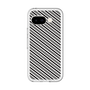 スリムプロテクションプレミアムケース［ Small Stripe - Gray × Black ］