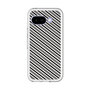 スリムプロテクションプレミアムケース［ Small Stripe - Gray × Black ］