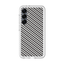スリムプロテクションプレミアムケース［ Small Stripe - Gray × Black ］