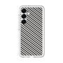 スリムプロテクションプレミアムケース［ Small Stripe - Gray × Black ］