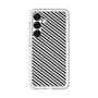 スリムプロテクションプレミアムケース［ Small Stripe - Gray × Black ］