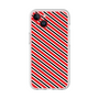 分離ケース［ Small Stripe - Red × Black ］