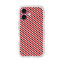 分離ケース［ Small Stripe - Red × Black ］